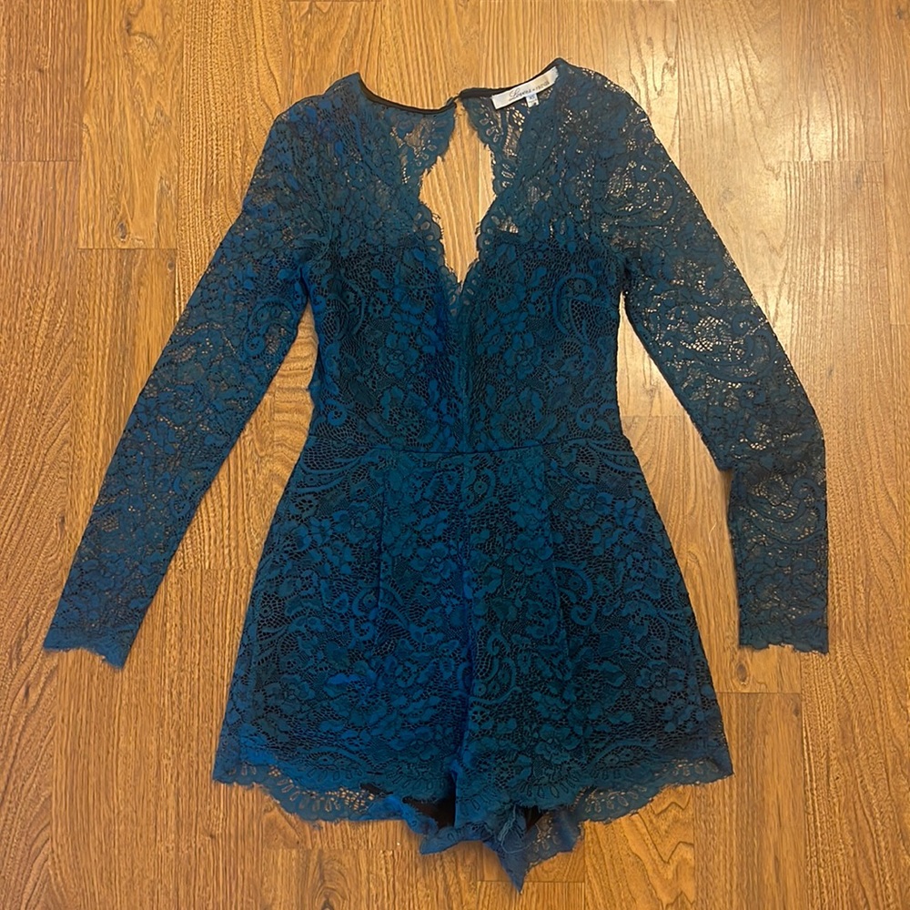 Lovers and friends lace romper